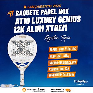 AT10 Luxury Genius 12K Alum XTREM 2026 - Agustín Tapia