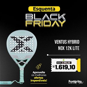 Raquete de Padel Nox Ventus Hybrid 12K Lite