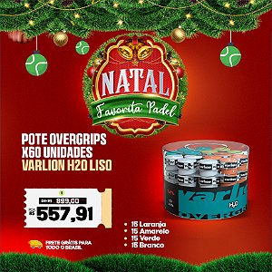 Pote Overgrips X60 Unidades Varlion H2o Liso