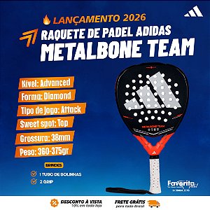 Raquete de Padel Adidas Metalbone Team 2026