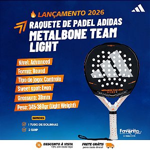 Raquete de Padel Adidas Metalbone Team Light 2026