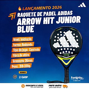 Raquete de Padel Adidas Arrow Hit Junior Blue