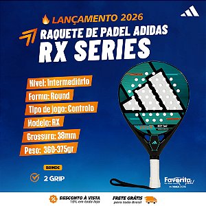Raquete de Padel Adidas Rx Series 2026