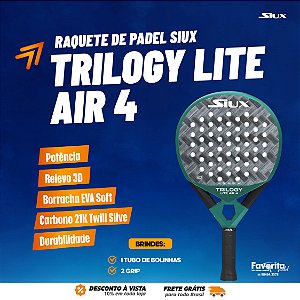 Raquete de Padel Siux Trilogy Lite Air 4