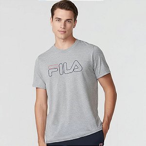 Camiseta Fila Regular Letter Outline – Masculino
