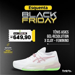 Tênis Asics Gel-Resolution X Clay – Feminino