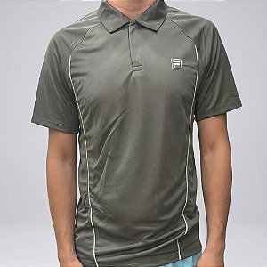Polo Fila Match – Masculina Verde Oliva