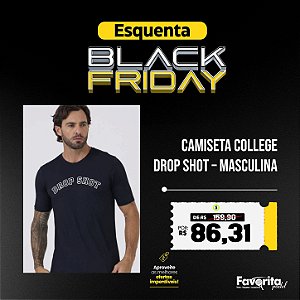 Camiseta College Drop Shot – Masculina