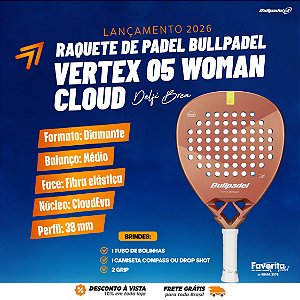 Raquete Padel Bullpadel Vertex 05 Woman Cloud 2026