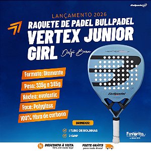 Bullpadel Raquete de Padel Vertex Junior Girl 2026