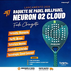 Raquete Padel Bullpadel Neuron 02 Cloud 2026