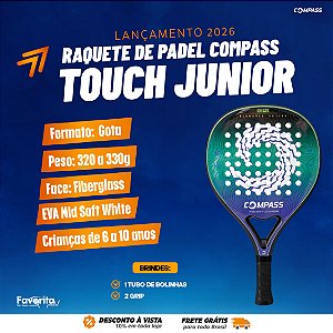 Raquete de Padel Touch Junior 2026