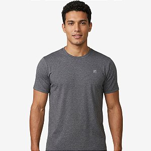 Camiseta Fila Comfort Smart Cotton II Masculina Cinza Mescla