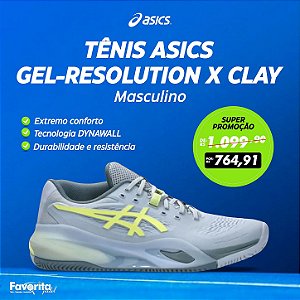 Tênis ASICS Gel-Resolution X Clay – Masculino