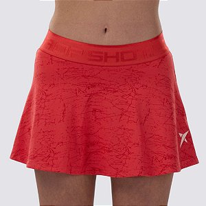 Short saia DROP SHOT CAYENNE Vermelha