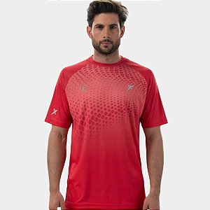 Camiseta DROP SHOT BENARA LIMA Vermelho