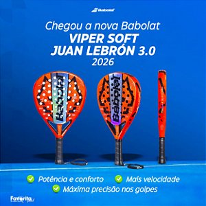 Raquete de Padel Babolat Viper Soft Juan Lebrón 3.0