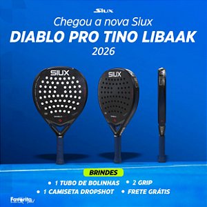Raquete de Padel Siux Diablo Pro 2026 Tino Libaak