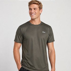 Camiseta Fila Sports Light Masculina Verde Oliva