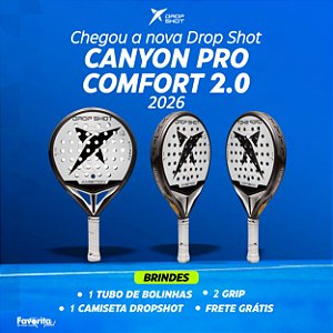 Raquete de Padel Drop Shot Canyon Pro Comfort 2.0 2026