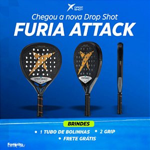 Raquete de Padel Drop Shot Furia Attack