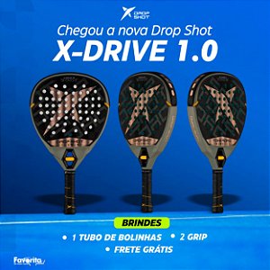 Raquete de Padel Drop Shot X-Drive 1.0