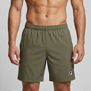Bermuda Fila Player F-Box II 8,5" Masculina Verde Oliva