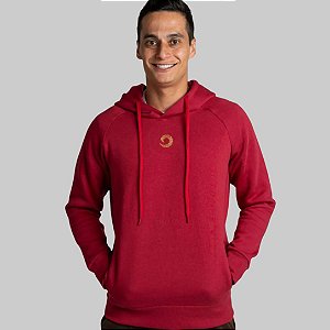 Moletom Compass Masculino Vinho
