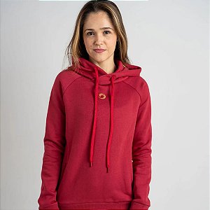 Moletom Compass Feminino Vermelho