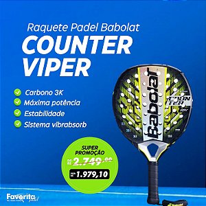 Raquete Padel Babolat Counter Viper