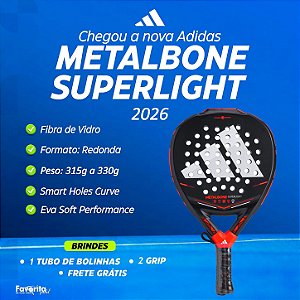 Raquete De Padel Adidas Metalbone Superlight 2026