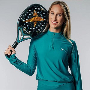 Blusa Térmica DROP SHOT Greta Giusti Limited Edition Verde