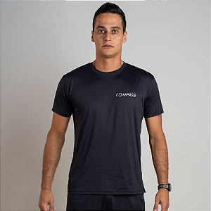 Camiseta Compass Masculina Preto
