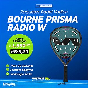 Raquete de Padel Varlion Bourne Summum Prisma Radio W