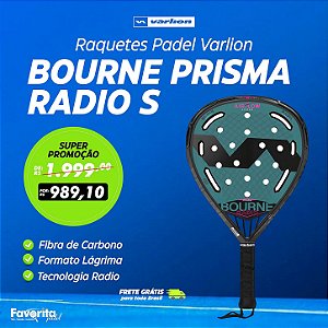 Raquete de Padel Varlion Bourne Summum Prisma Radio S