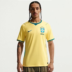 Camisa Brasil Nike I 2026/27 Torcedor Pro Masculina