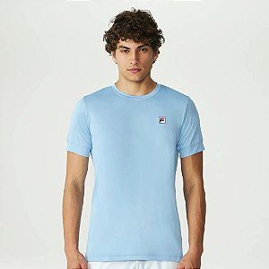 Blusa Fila Easy Training Crepe Flow Feminina Azul Hortensia