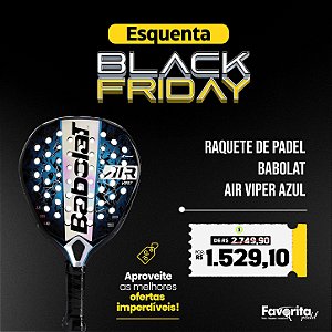 Raquete de Padel Babolat Air Viper Azul