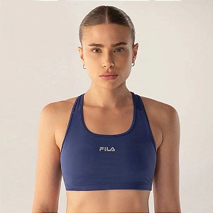 Top Fila Nadador Essential Feminino Marinho Carbono