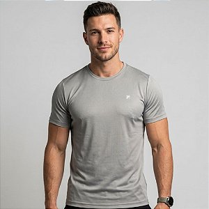 Camiseta Fila Crepe Flow Masculina Cinza Azulado