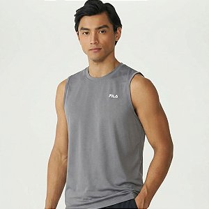 Regata Fila Sports Light Masculina Cinza Azulado