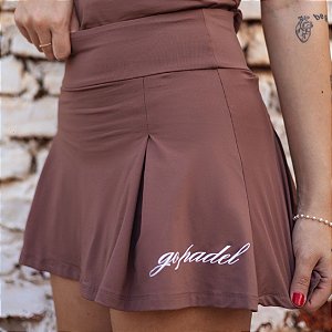 Short-Saia Go Padel Elevate Marrom