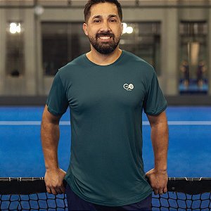 Camiseta Core One Go Padel Masculina Verde