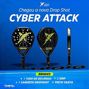 Raquete de Padel Drop Shot Cyber Attack 2026