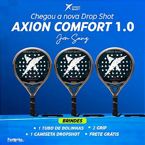Raquete de Padel Drop Shot Axion Comfort 1.0 Jon Sanz