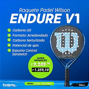 Raquete de Padel Wilson Endure V1