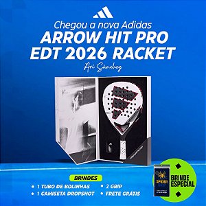 Raquete de Padel Adidas Arrow Hit Pro Edt 2026 Ari Sánchez Padel Racket