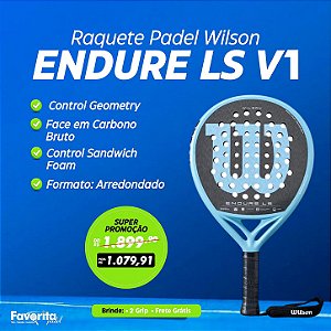 Raquete de Padel Wilson Endure LS V1