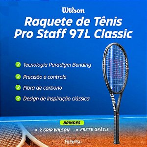 Raquete de tênis Wilson Pro Staff 97L Classic