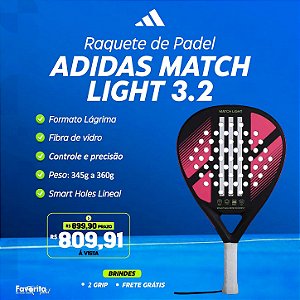 Raquete de Padel Adidas Match Light 3.2